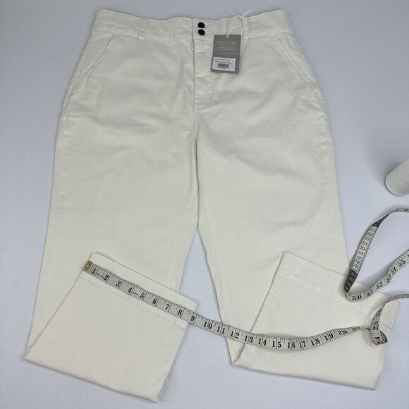 Everlane Women’s NWT‎ Bone The Organic Straight-Leg Pant Luxury Jean 16/W35/L26 - Picture 13 of 14